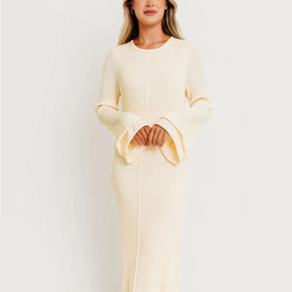 Arlet Dress Worth Collective in Ivory (Bump Friendly)